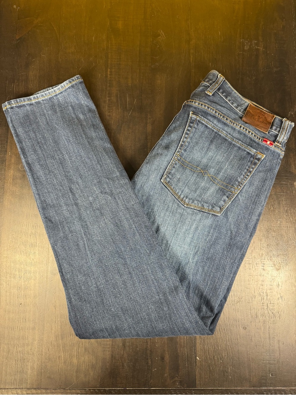 Lucky Brand Men's 10 Authentic Skinny Jeans Blue Medium Wash 34x32